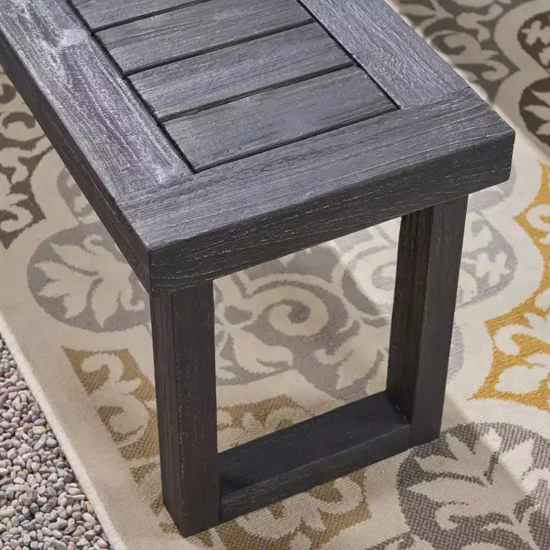 Ensemble de salle à manger Nestor 6 pièces avec chaises et banc en bois et osier : Résistant aux intempéries, acier galvanisé - Christopher Knight Home