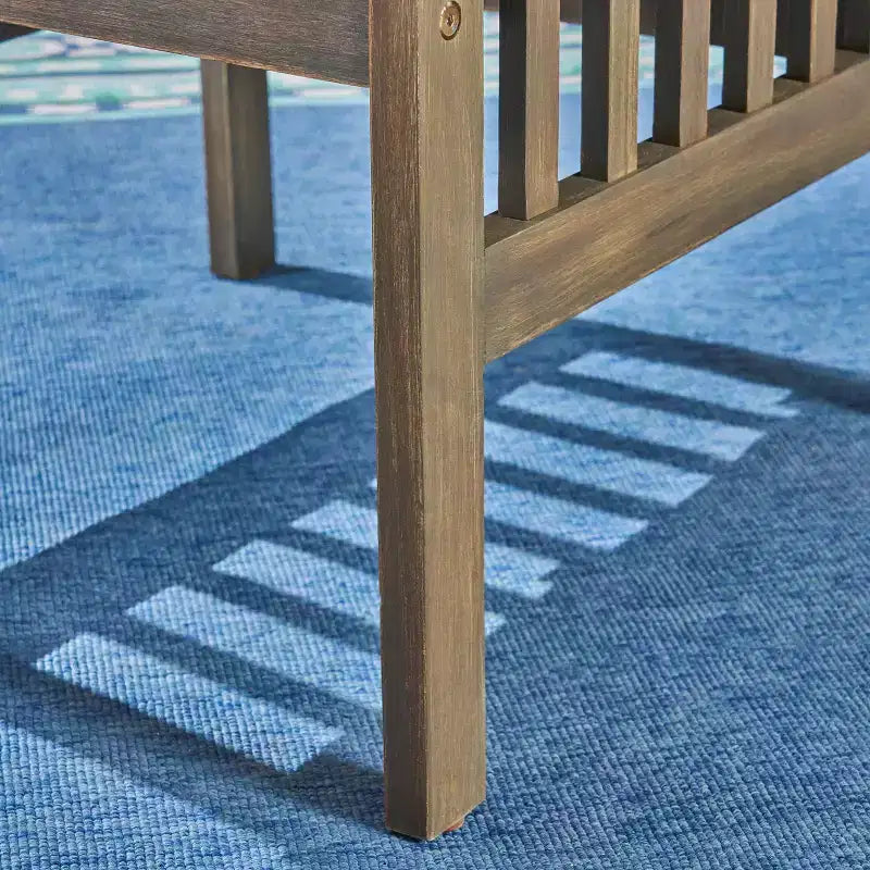 Christopher Knight Home Maura Ensemble de salle à manger d'extérieur 5 pièces en bois d'acacia avec coussins résistants à l'eau