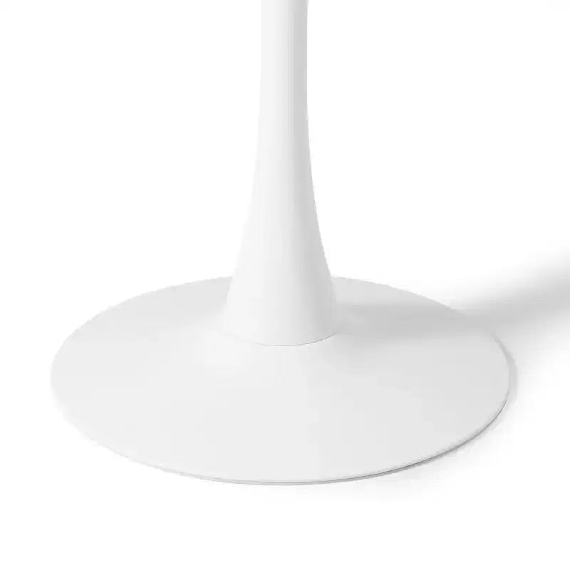 Ensemble de table à manger de patio en métal 3 pièces WestinTrends Playa pour l'extérieur et l'intérieur avec chaises de patio en polypropylène empilables