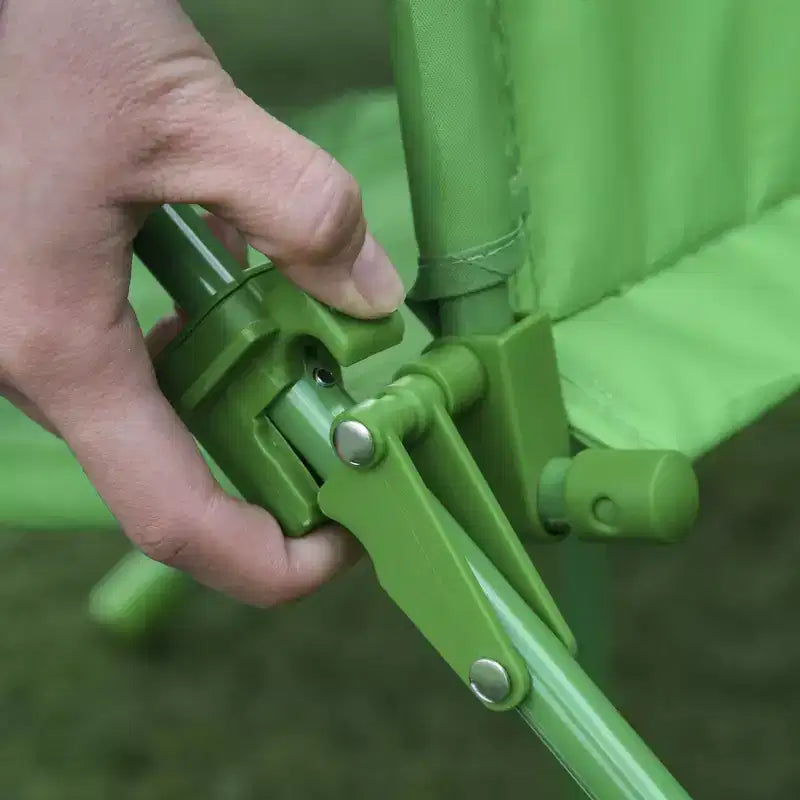 Ensemble table et chaises de pique-nique pliantes pour enfants avec parasol 4 pièces vert