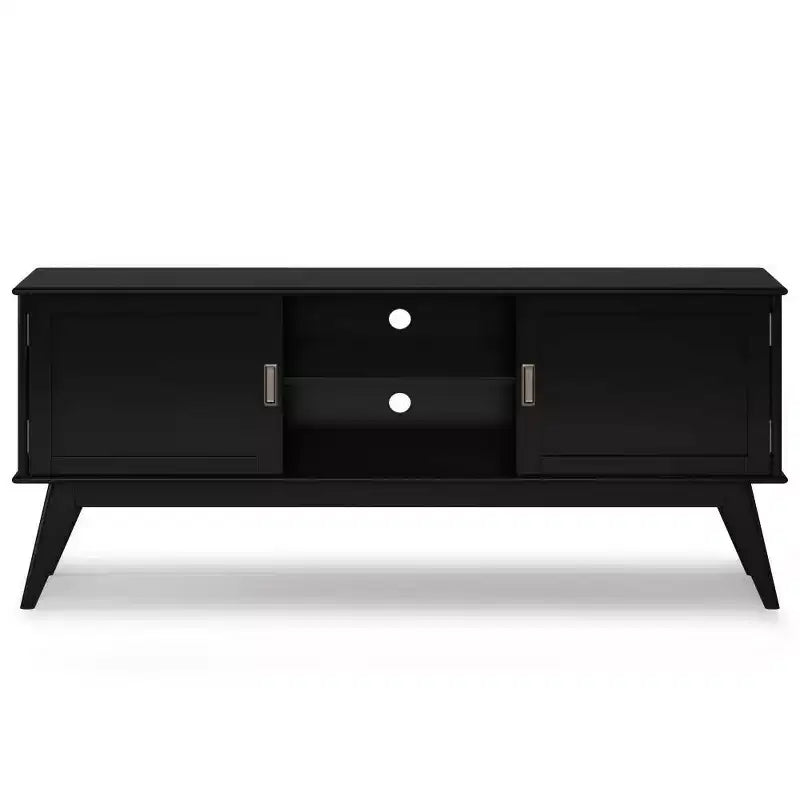 Tierney Mid-Century Solid Hardwood TV Stand for TVs up to 167,6 cm ¨C 152,4 cm Wide