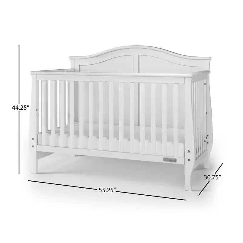 Lit de bébé convertible Child Craft Camden 4-en-1, se transforme en lit de repos, en lit pour tout-petit et en lit pleine grandeur, 3 positions de matelas, finition sécuritaire pour bébé
