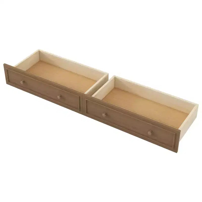 Letto angolare a grandezza naturale con cassetti portaoggetti, libreria, struttura letto a giorno in legno a forma di L con testiera a libreria per soggiorno