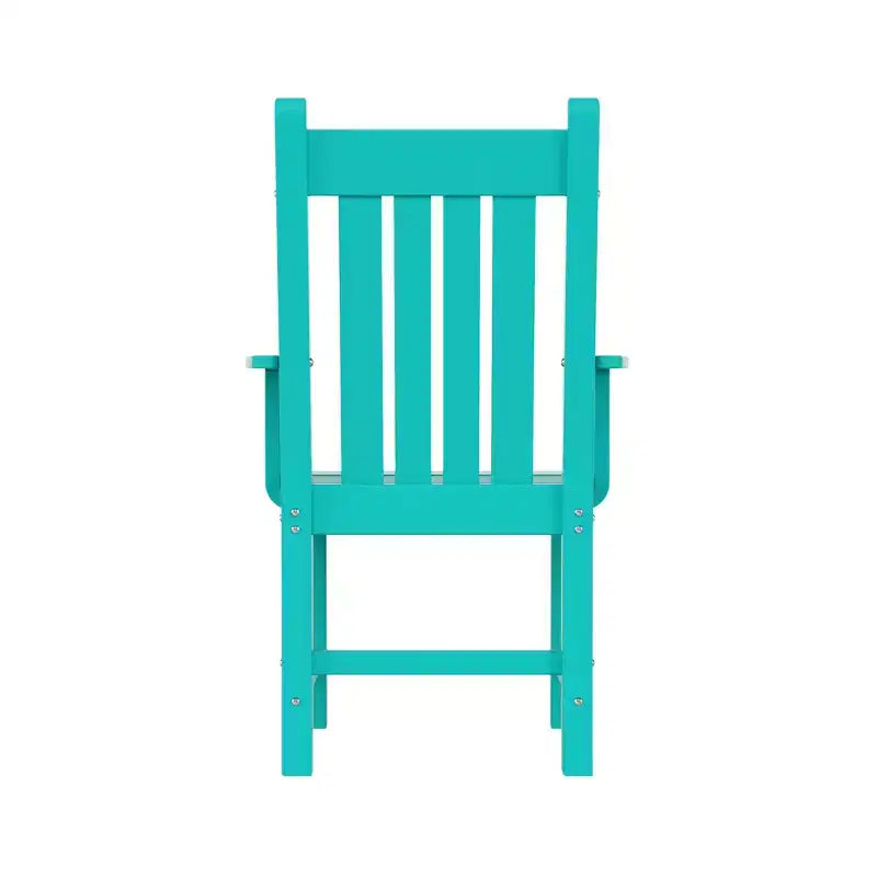 WestinTrends Malibu Ensemble de salle à manger d'extérieur 7 pièces avec table de salle à manger et chaise de salle à manger, turquoise
