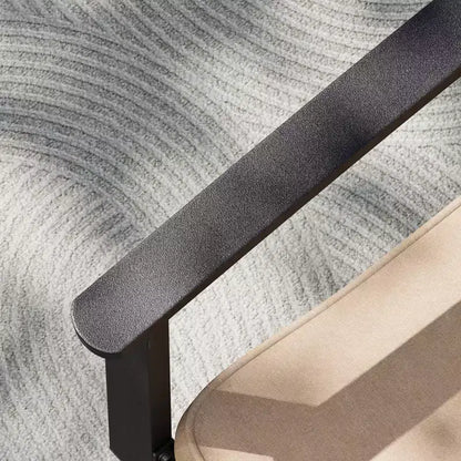 Ensemble de patio 7 pièces avec table de 94 cm et chaises pivotantes à dossier en losange – Captiva Designs