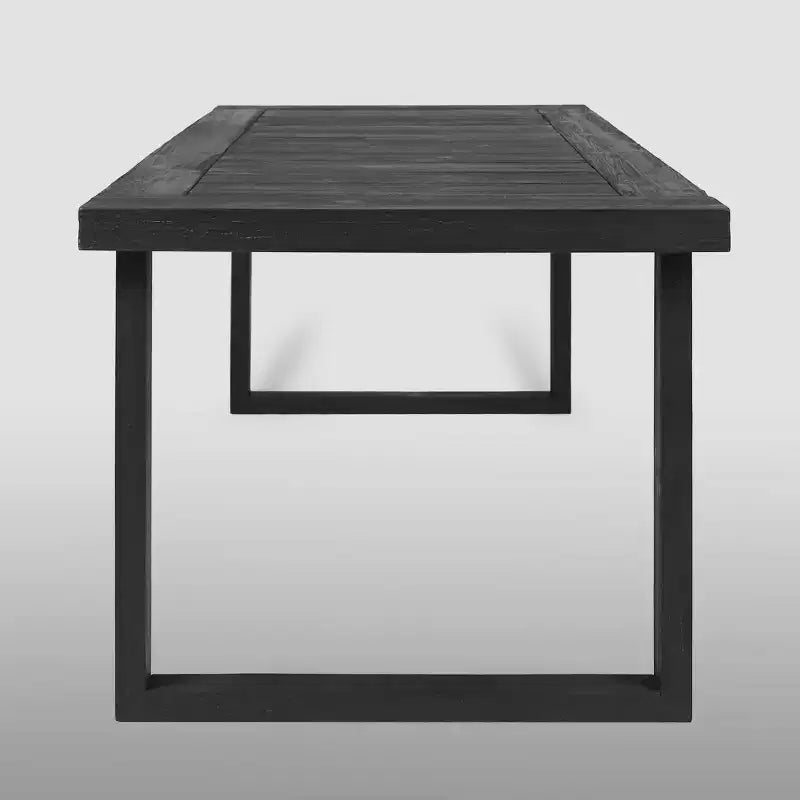 Ensemble de salle à manger 6 pièces en bois d'acacia Nestor - Gris foncé/Gris clair - Christopher Knight Home