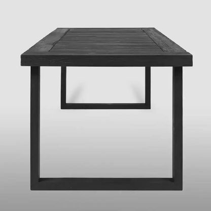 Ensemble de salle à manger 6 pièces en bois d'acacia Nestor - Gris foncé/Gris clair - Christopher Knight Home