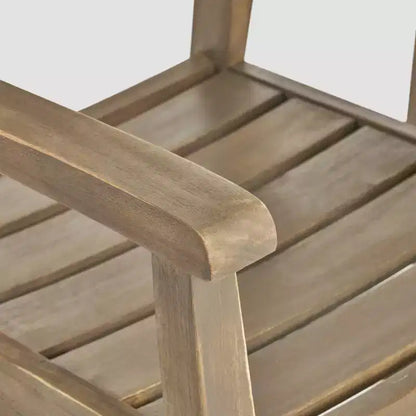 Ensemble de salle à manger extensible 9 pièces en bois d'acacia gris Belasera - Christopher Knight Home