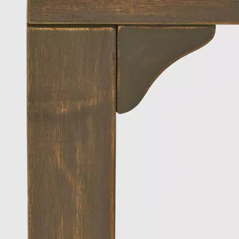 Ensemble de salle à manger extensible 9 pièces en bois d'acacia gris Belasera - Christopher Knight Home