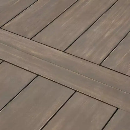 Set da Pranzo Della-Hermosa 7 Pezzi in Legno di Acacia - Grigio - Christopher Knight Home
