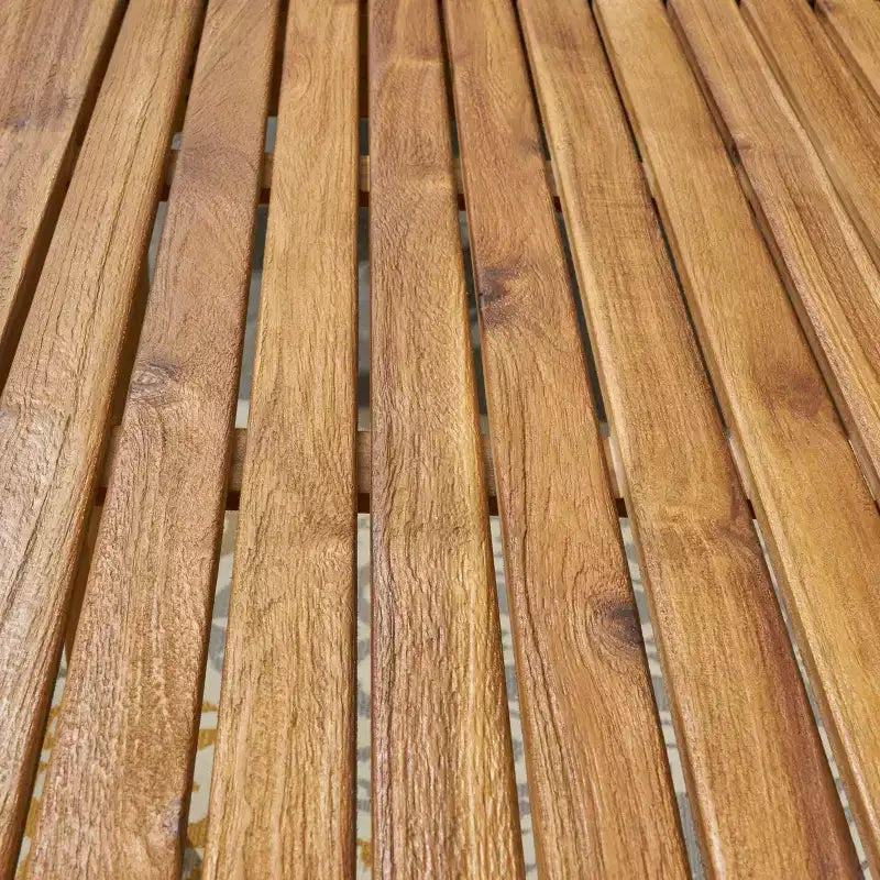 Davenport Set da pranzo espandibile 9 pezzi in legno e vimini: Struttura in acacia, Rattan PE - Christopher Knight Home