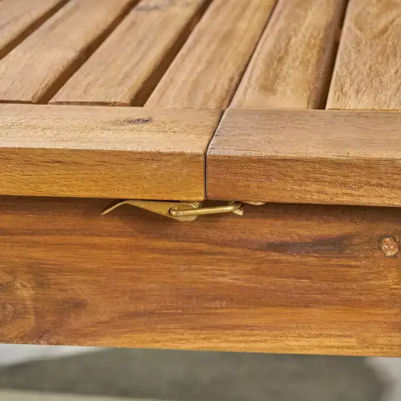 Davenport Set da pranzo espandibile 9 pezzi in legno e vimini: Struttura in acacia, Rattan PE - Christopher Knight Home