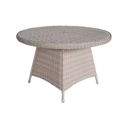 Set da pranzo per esterni in vimini International Concepts 5 pezzi: per tutte le stagioni, struttura in alluminio, 4 poltrone con braccioli