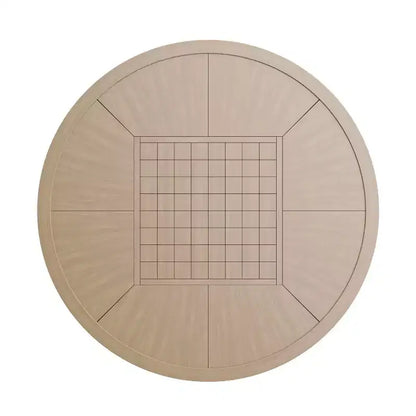 Greemotion Set da pranzo trasformabile da esterno 3-in-1 Lyon 5 pz con sedie imbottite, marrone: Alluminato, resistente ai raggi UV, 4 posti