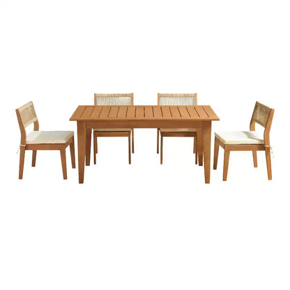 Ensemble de salle à manger d'extérieur 5 pièces Alaterre Furniture Barton