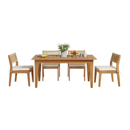 Ensemble de salle à manger d'extérieur 5 pièces Alaterre Furniture Barton