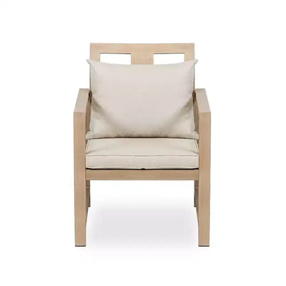 Greemotion Set da Pranzo Trasformabile 3-in-1 da Esterno Lyon 5 Pezzi con Poltrone Marrone: Tavolo Moderno in Alluminio e Teak, Resistente ai Raggi UV