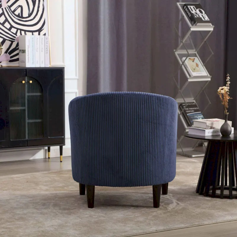 Fauteuil style moderne Fauteuil crapaud avec coussin et oreiller, canapé simple