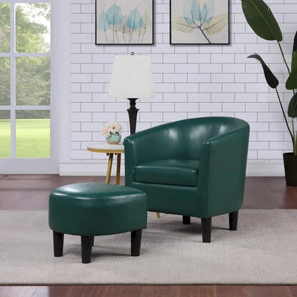 Convenience Concepts Take a Seat Churchill, Poltrona e Pouf