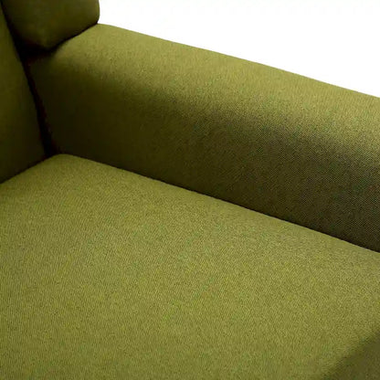 Fauteuil d'appoint en lin, à oreilles, lot de 2