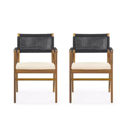 Christopher Knight Home Maria Set da Pranzo da Esterno in Acacia Rustica Espandibile 7 Pezzi
