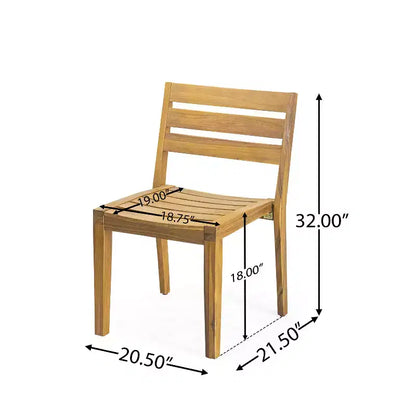 Christopher Knight Home Hermosa – Ensemble de salle à manger 3 pièces en bois d'acacia, Teck