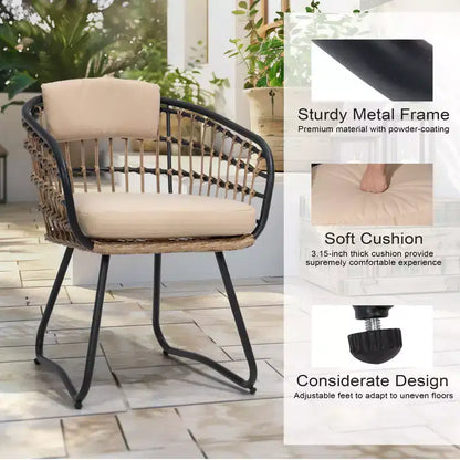 Crestlive Products Set da pranzo da esterno in alluminio per 6 persone, tavolo da pranzo rettangolare allungabile con sedie, impermeabile, antiruggine, adatto a tutte le condizioni atmosferiche