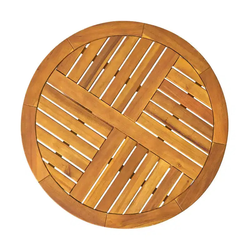 Set da pranzo da esterno ModernLuxe in legno con cuscini per 3/5/7 persone, finitura teak