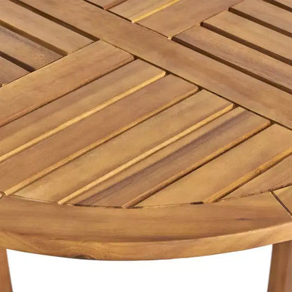 Set da pranzo da esterno ModernLuxe in legno con cuscini per 3/5/7 persone, finitura teak