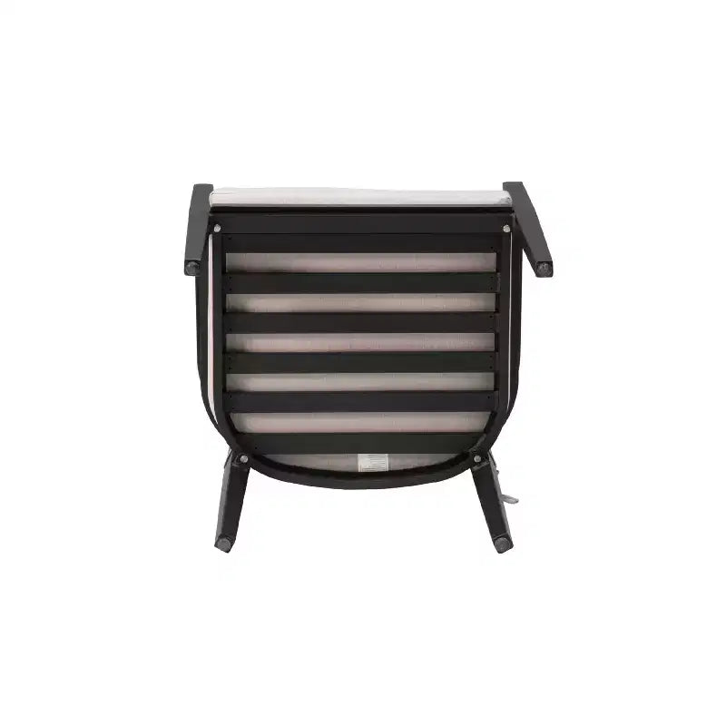 Christopher Knight Home Ensemble de salle à manger extérieur 5 pièces en aluminium 40" carré avec tissu Sunbrella
