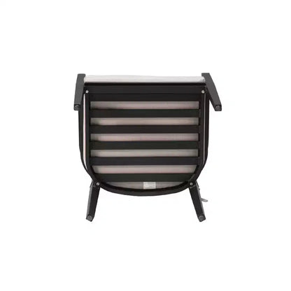 Christopher Knight Home Ensemble de salle à manger extérieur 5 pièces en aluminium 40" carré avec tissu Sunbrella