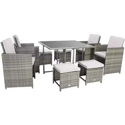 Ensemble repas d'extérieur Enerson - Intérieur/extérieur - PAT7523 - Safavieh