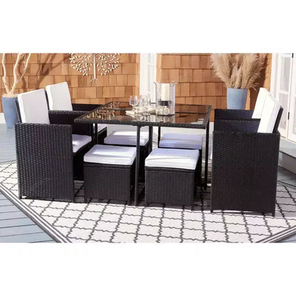 Ensemble repas d'extérieur Enerson - Intérieur/extérieur - PAT7523 - Safavieh