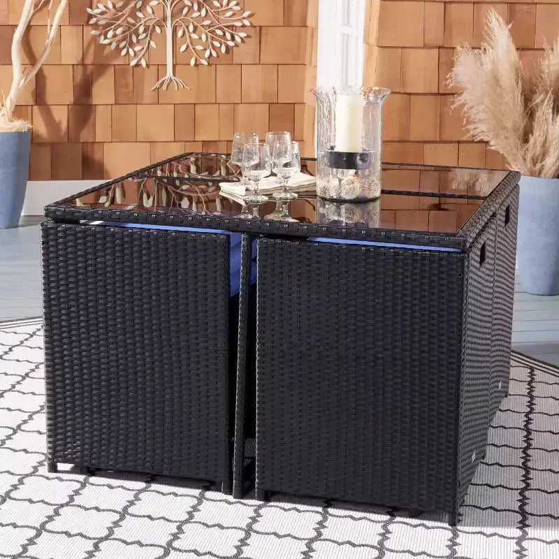 Ensemble repas d'extérieur Enerson - Intérieur/extérieur - PAT7523 - Safavieh