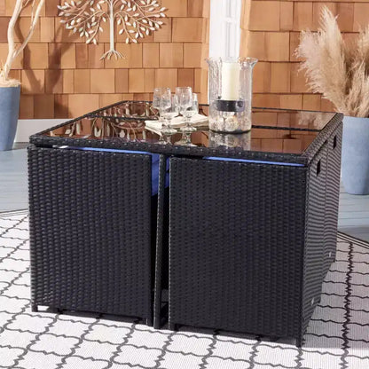 Ensemble repas d'extérieur Enerson - Intérieur/extérieur - PAT7523 - Safavieh