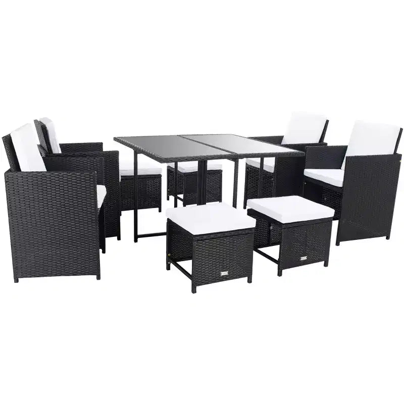 Ensemble repas d'extérieur Enerson - Intérieur/extérieur - PAT7523 - Safavieh
