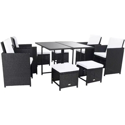 Ensemble repas d'extérieur Enerson - Intérieur/extérieur - PAT7523 - Safavieh