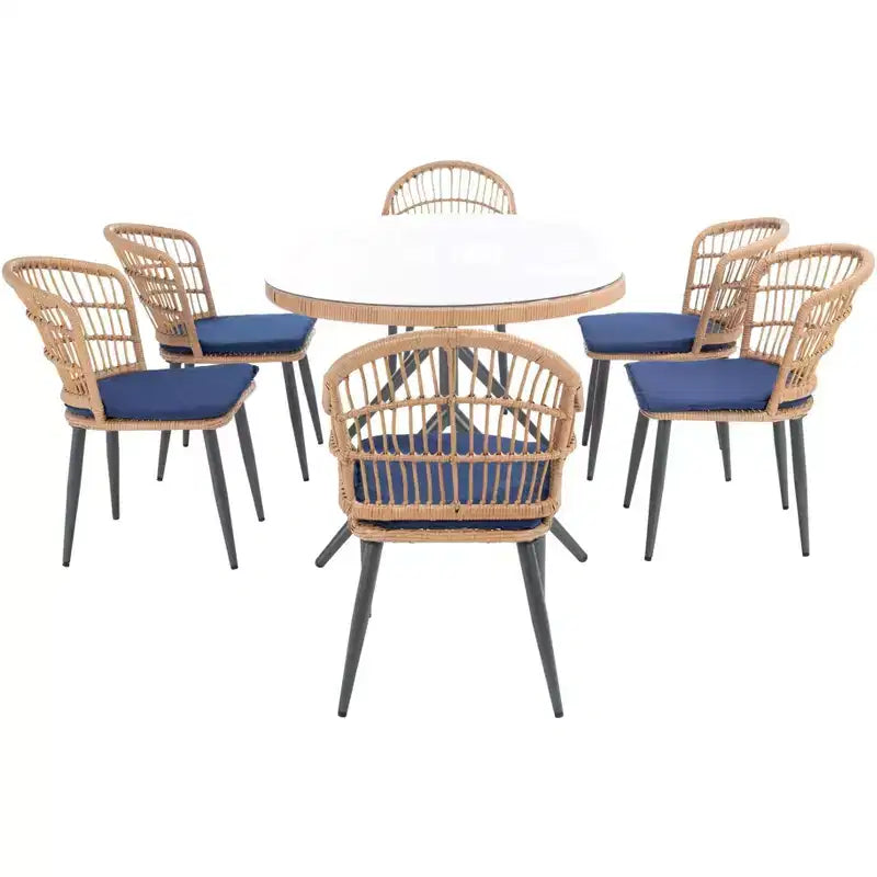 Set da pranzo 7 pezzi Genser - Interno/Esterno - PAT9011 - Safavieh
