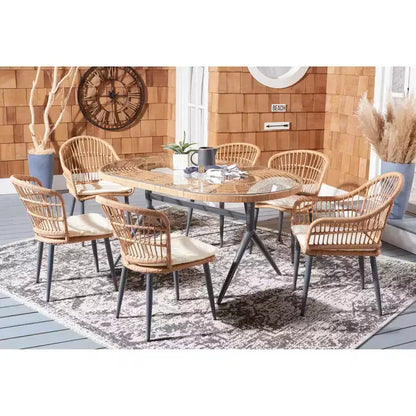 Set da pranzo 7 pezzi Genser - Interno/Esterno - PAT9011 - Safavieh
