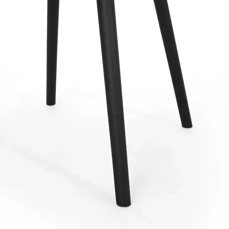Christopher Knight Home Poppy Set da Pranzo da Esterno a 7 Pezzi in Legno di Acacia e Resina con Tavolo da Pranzo da 70.75, Nero/Teak