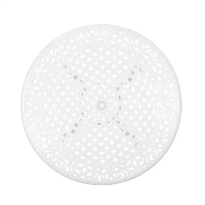 Christopher Knight Home Sarasota - Ensemble de salle à manger d'extérieur 5 pièces en fonte d'aluminium avec motifs floraux en spirale