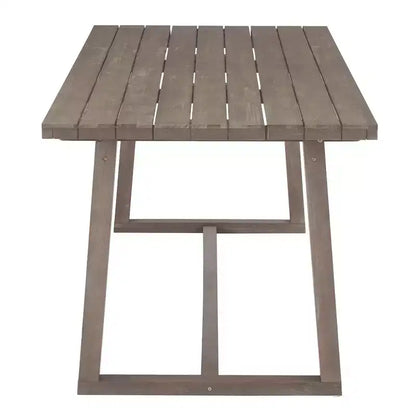 Ensemble de salle à manger d'extérieur 5 pièces Whisen pour 4, table et chaises de salle à manger rondes de patio avec trou pour parasol et coussins amovibles