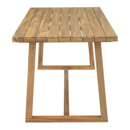 Ensemble de salle à manger d'extérieur 5 pièces Whisen pour 4, table et chaises de salle à manger rondes de patio avec trou pour parasol et coussins amovibles