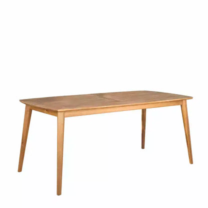 Christopher Knight Home Talbot Set da pranzo da 7 pezzi da esterno in legno di acacia e vimini con cuscino