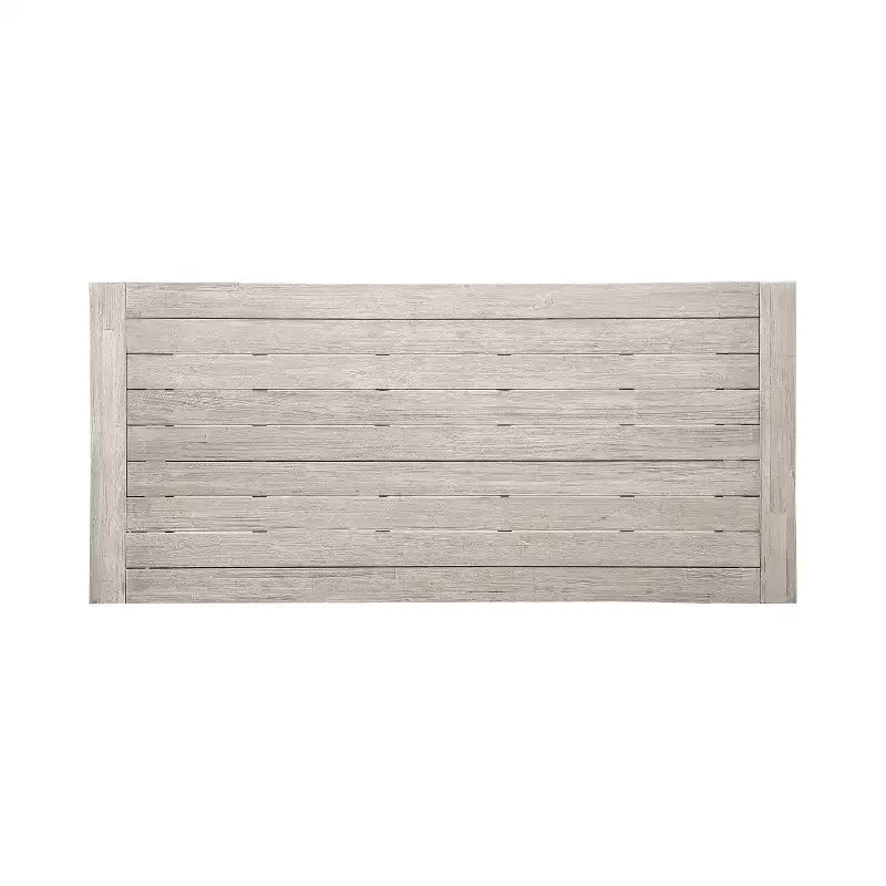 Christopher Knight Home Flamingo - Ensemble de salle à manger d'extérieur 9 pièces en bois d'acacia et osier avec coussins