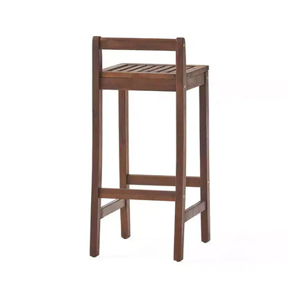 Christopher Knight Home Riviera Ensemble de bar 3 pièces en bois d'acacia d'extérieur, acajou riche