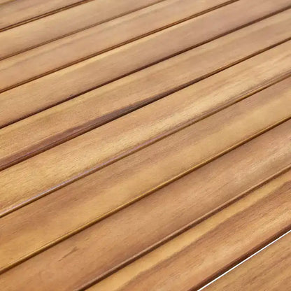 Christopher Knight Home Coronados Ensemble repas d'extérieur 5 pièces en bois d'acacia et osier avec coussins