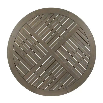Christopher Knight Home Lockett Set da Pranzo da Esterno di 5 Pezzi in Rete e Legno di Acacia