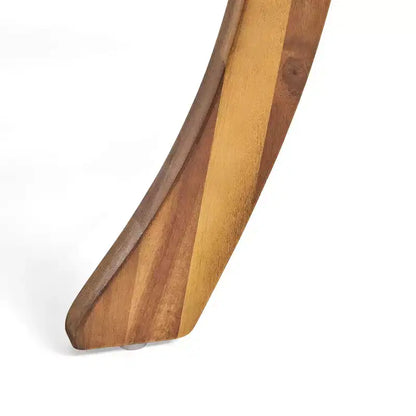 Christopher Knight Home Chaucer, ensemble de salle à manger d'extérieur 5 pièces en bois d'acacia et maille