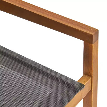 Christopher Knight Home Chaucer, ensemble de salle à manger d'extérieur 5 pièces en bois d'acacia et maille